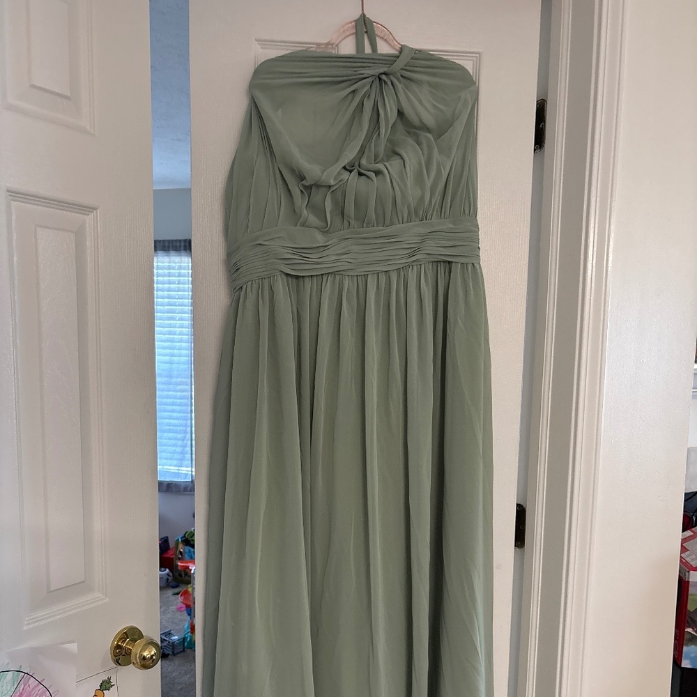 Green Bridesmaid Dress